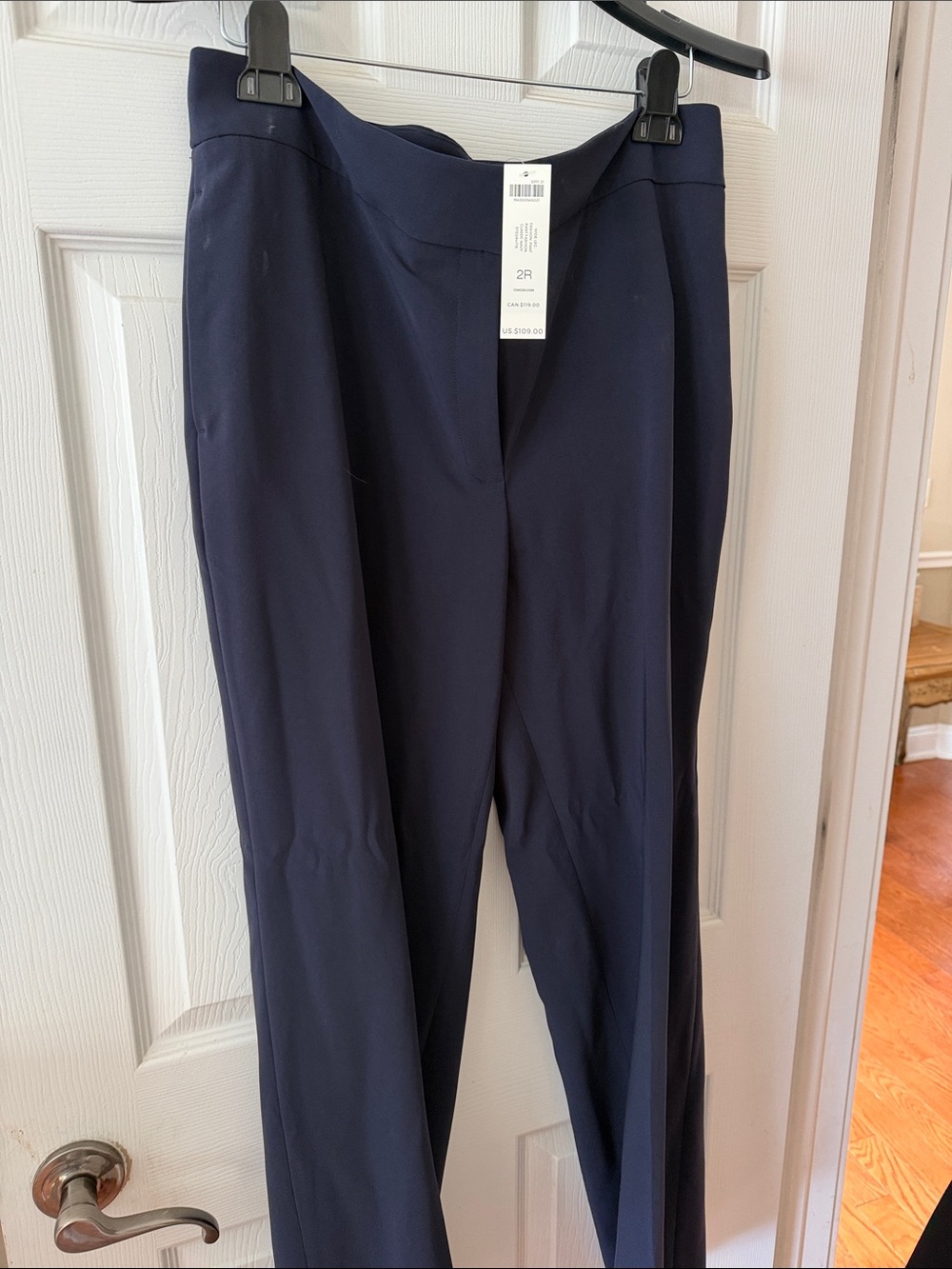 NWT Chico's Navy Ankle Pants